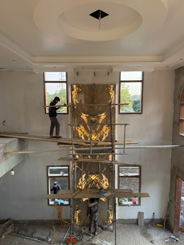 Hình ảnh thi công Dũng Luxury Stone